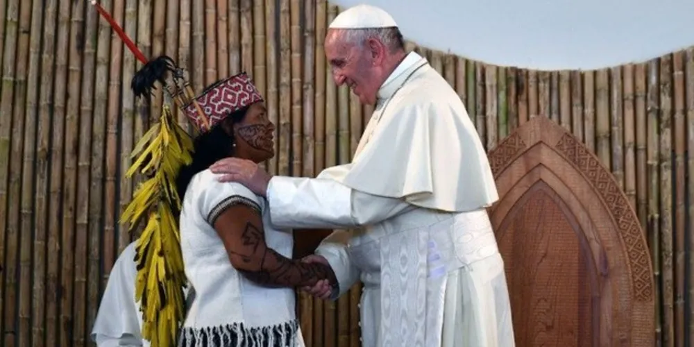Francisco pede aos bispos, "especialmente os da América Latina", a enviarem mais missionários para que desenvolvam o seu trabalho na Amazônia
