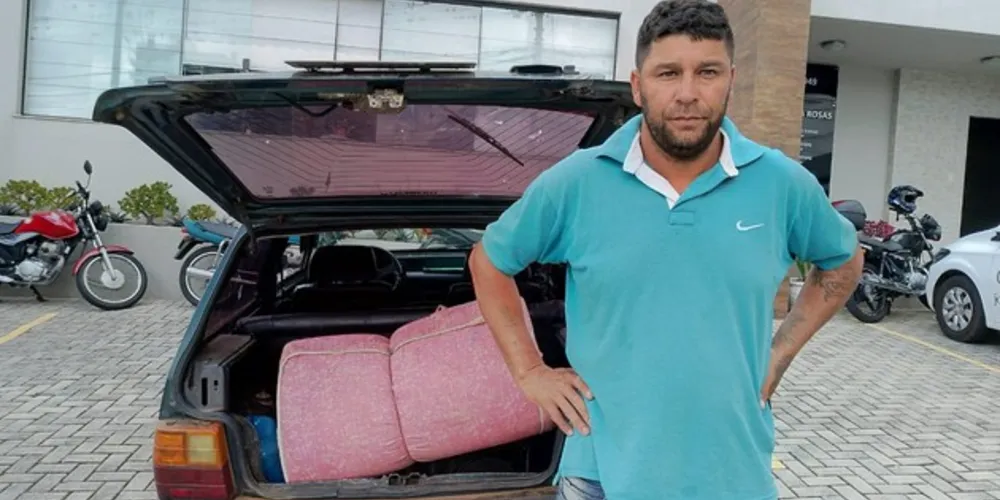 Nilton Cezar teve seu antigo imóvel incendiado precisa de ajuda para recomeçar a vida