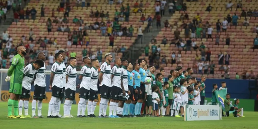 Na Arena Amazônia, Coritiba foi derrotado por 1 a 0 pelo time da casa nesta quarta