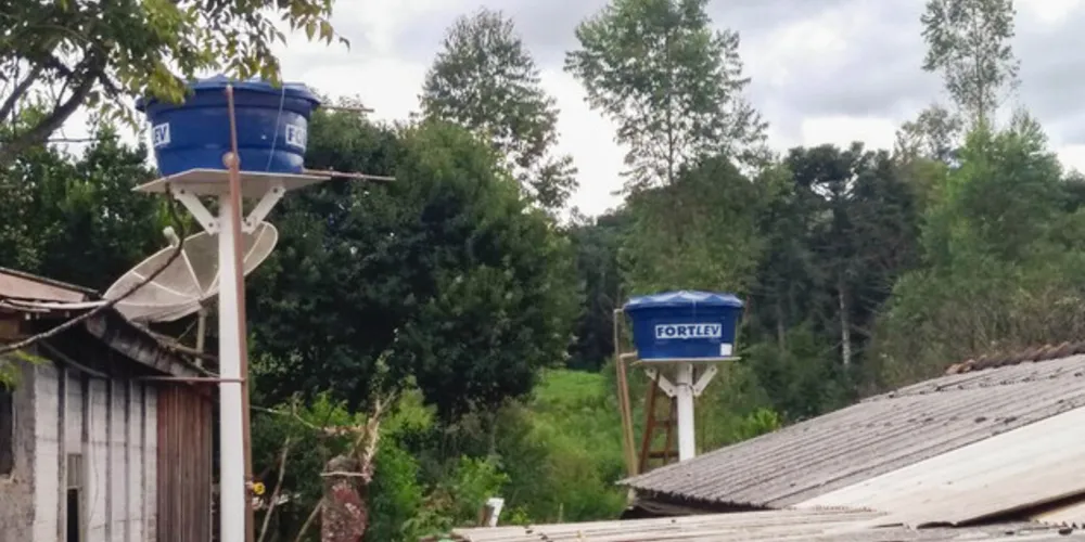 Desenvolvido pela Secretaria da Justiça, Família e Trabalho e a Sanepar, o Caixa D’Água Boa beneficia famílias em situação de vulnerabilidade social