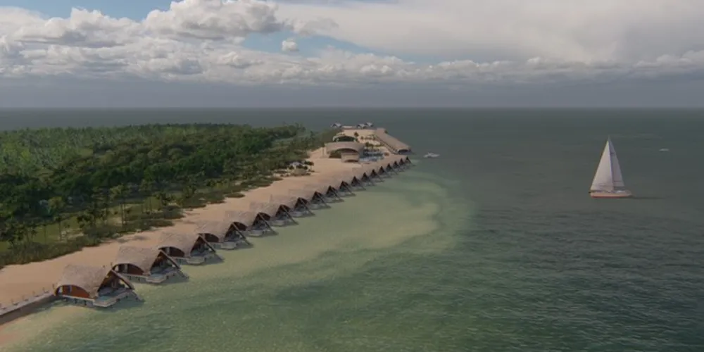 Projeto ‘Dulinen Island Resort’ será no padrão cinco estrelas e o valor do investimento chega  a casa dos R$ 30 milhões