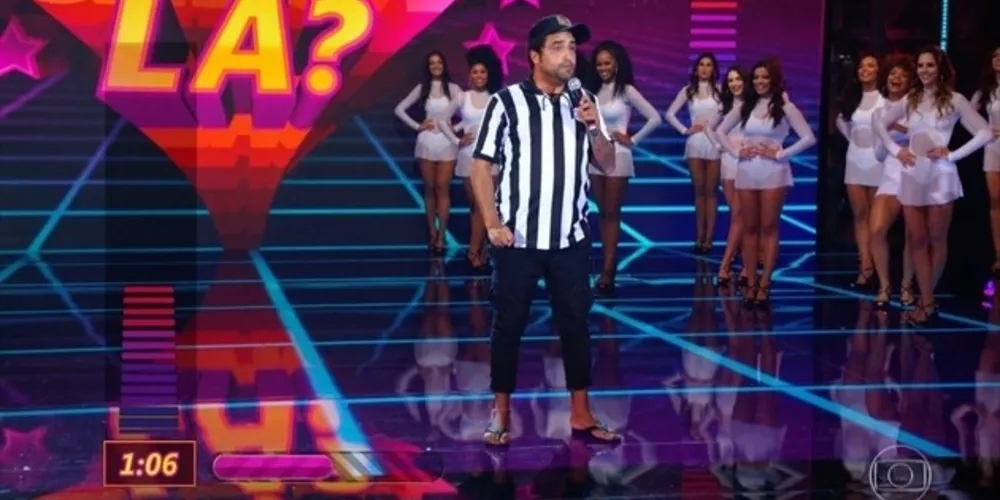 Humorista participa do quadro ‘Quem Chega lá’