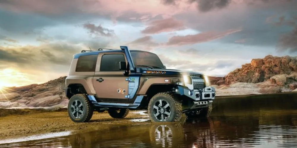 Off-road. Modelo possui teto solar duplo de vidro e ar-condicionado digital dual zone