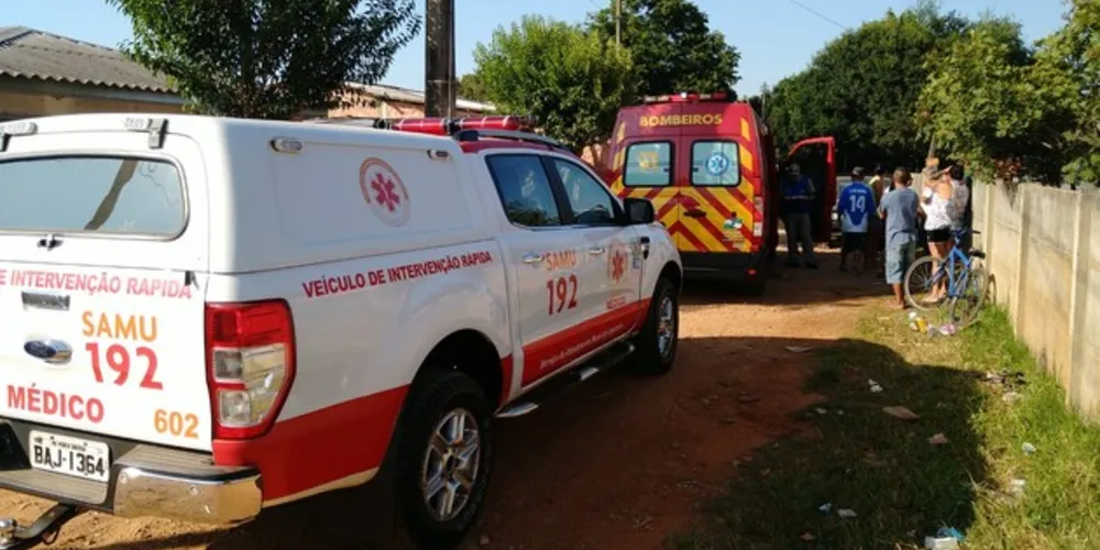 Crime foi registrado na manhã desta terça-feira na Vila Cipa, em Ponta Grossa