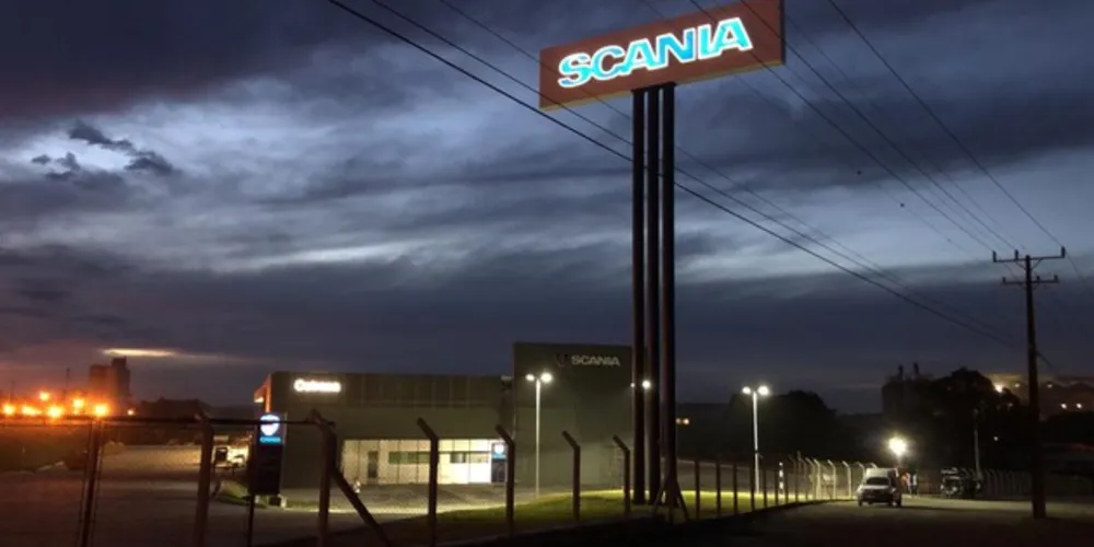 Com a inauguração nesta terça-feira, Caminhões Scania passam a ser vendidos na região do Distrito Industrial