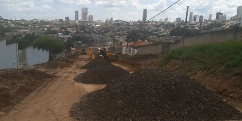 Em anos anteriores foram executados três trechos na mesma rua. 