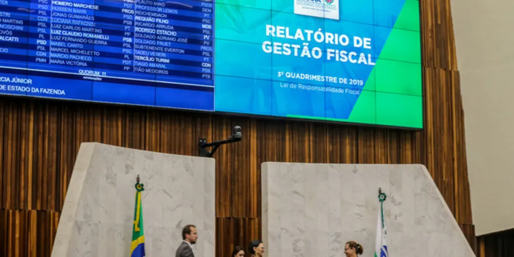 Dados relativos ao cumprimento das metas fiscais do terceiro quadrimestre do ano passado foram apresentadas pelo secretário da Fazenda em audiência pública na Assembleia Legislativa.