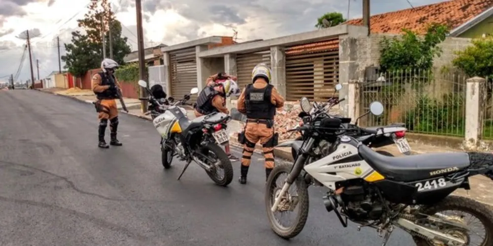 Ação foi concentrada no Núcleo Pitangui e terminou com duas pessoas presas