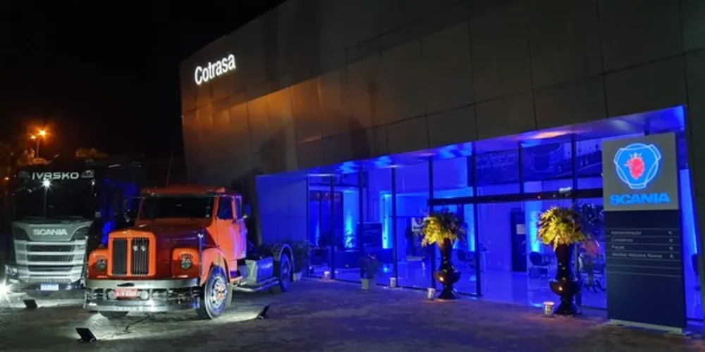 Nova concessionária na região do Distrito Industrial de Ponta Grossa conta com amplo pátio e melhor acesso para os clientes da empresa |