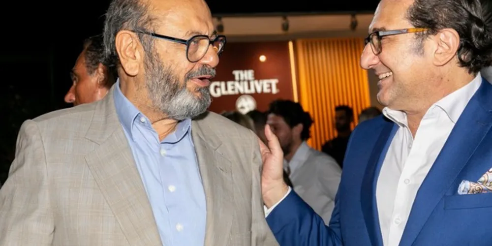 Paulo Saad na festa de lançamento do programa ‘Oléé S.A.’ de Beetto Saad, em São Paulo.