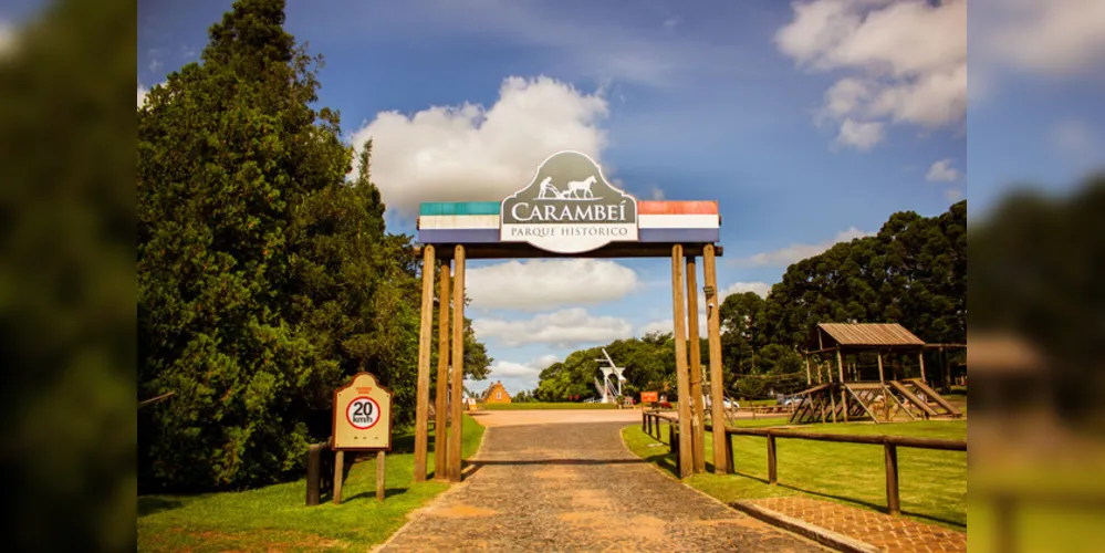 O ingresso para visitar o Parque Histórico no Carnaval será R$20. Professores, estudantes, doadores de sangue regulares e com documento comprobatório, pessoas com deficiência e grupos de terceira idade pagarão R$10 reais