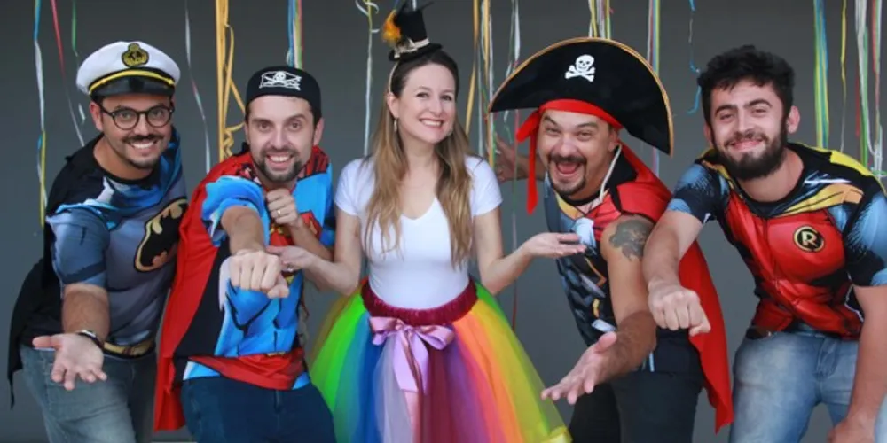 Opções em Ponta Grossa e em Curitiba agitam os pequenos foliões