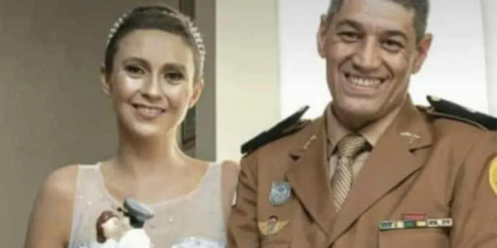 Aline era esposa do ex-policial militar Jocimar Antônio Machado, que contou ao portal aRede a história do casal