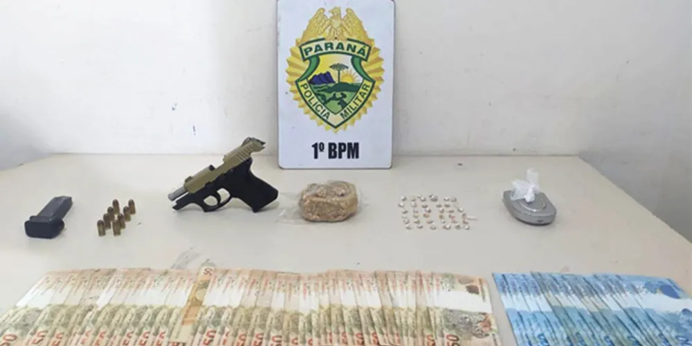 Quantia de droga apreendida poderia render R$ 12 mil quando fosse vendida para usuários