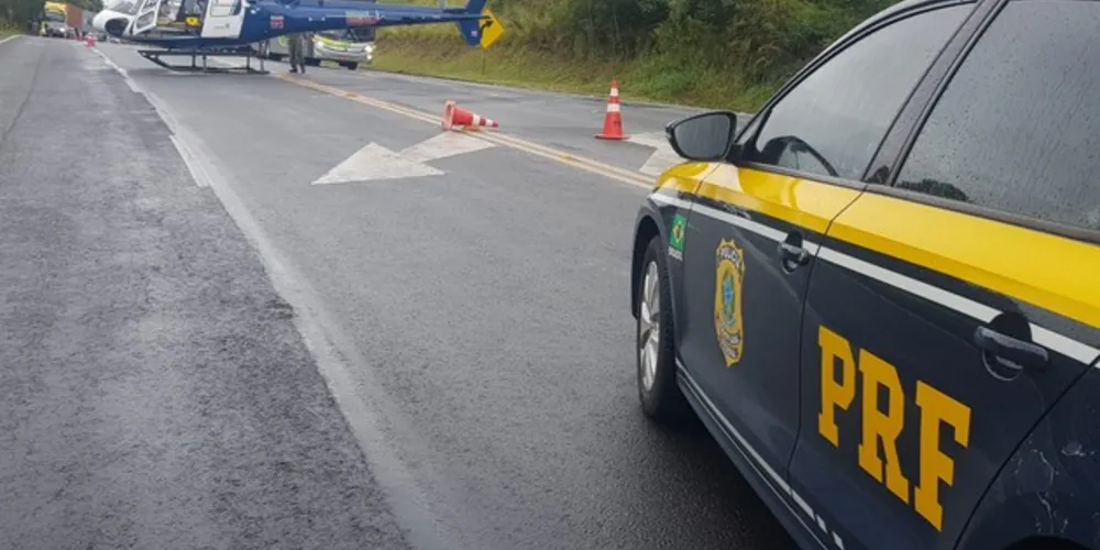 Imagem ilustrativa da imagem Mulher de 59 anos morre em colisão frontal em Tibagi