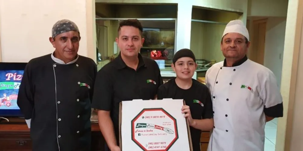 Pizzaria Halley está localizada na rua Visconde de Nacar, 614