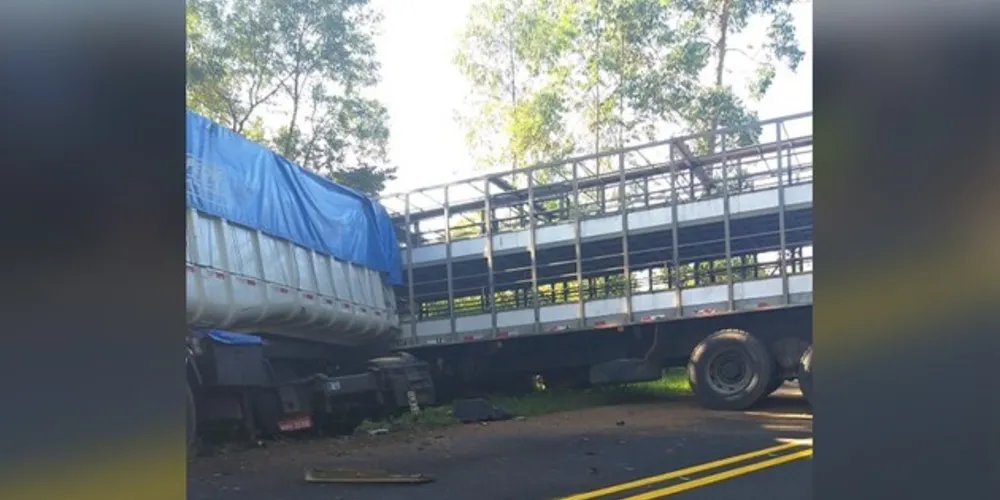 Imagem ilustrativa da imagem Grave acidente em estrada de PG mobiliza bombeiros