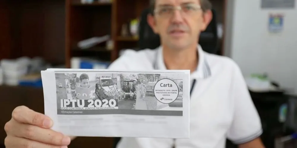 O tema do dia é o prazo para o pagamento à vista e parcelado do IPTU 2020 em Ponta Grossa