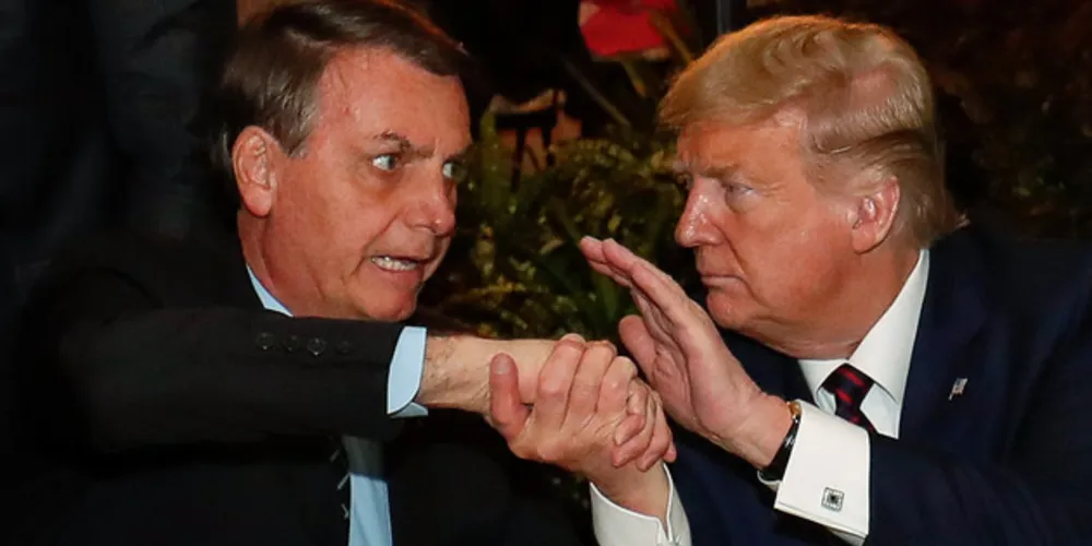 Líderes jantaram juntos no sábado, em Palm Beach, na Flórida