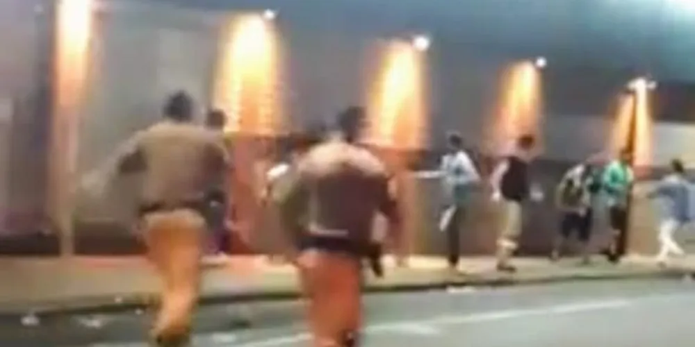 Dois sujeitos foram levados para a Delegacia da Polícia Civil