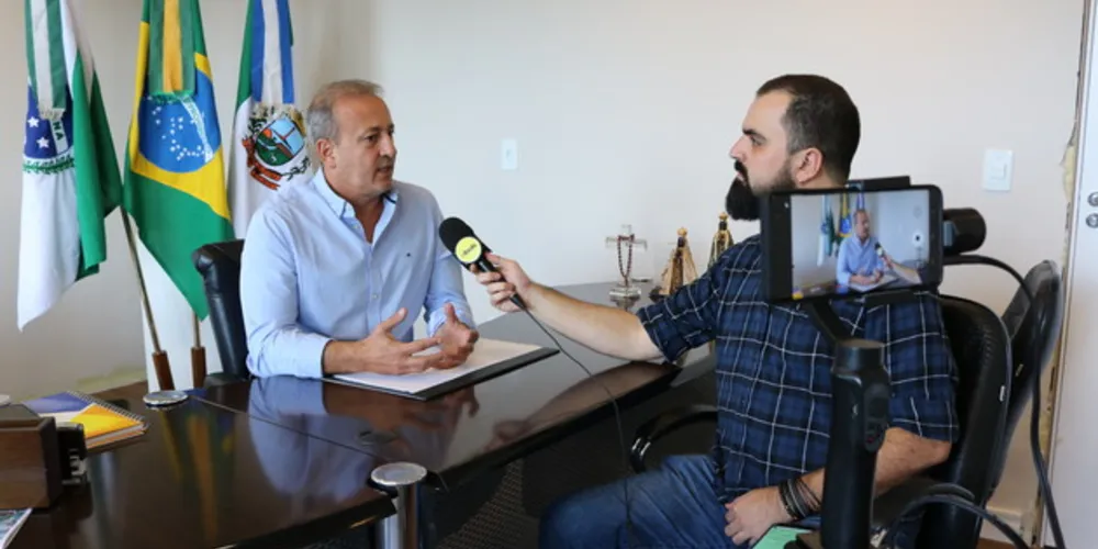 Prefeito Moacyr Fadel aponta os principais avanços da cidade nos últimos três anos