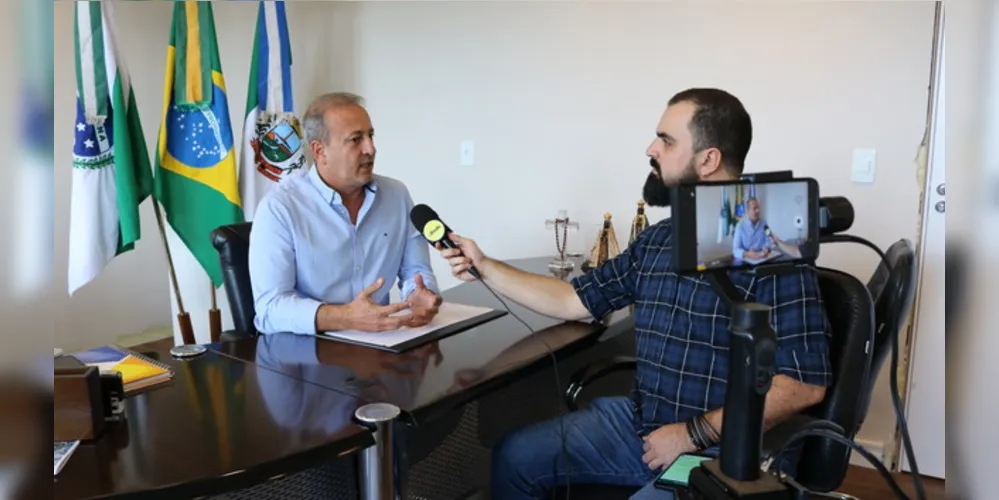 Prefeito Moacyr Fadel aponta os principais avanços da cidade nos últimos três anos