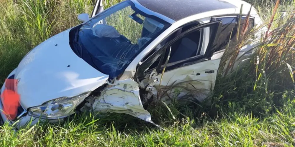 Acidente aconteceu na tarde de segunda-feira no trecho da BR-373 entre Ponta Grossa e Ipiranga