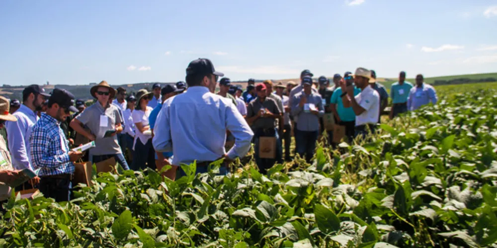 Cerca de 100 pessoas participaram do encontro, entre produtores, agrônomos, profissionais de Cooperativas e revendas