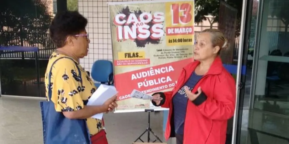 A realização da audiência pública está sendo divulgada nos terminais de ônibus.