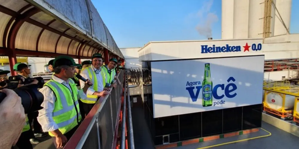 Imagem ilustrativa da imagem Cervejaria de PG será a 1ª a fabricar a Heineken 0.0 no BR
