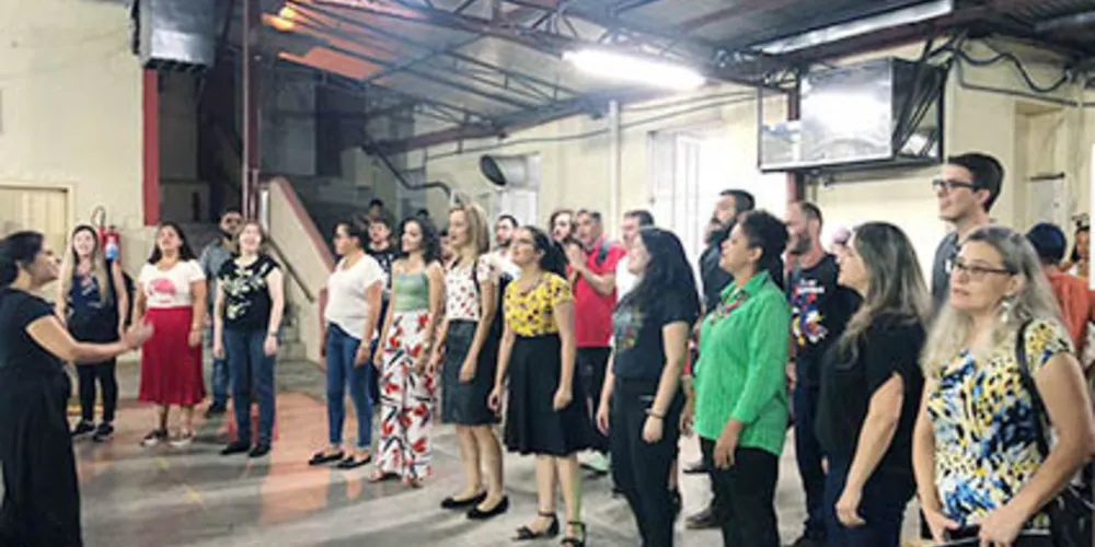 Imagem ilustrativa da imagem Coro Cidade inicia temporada ‘De Coração para Coração’