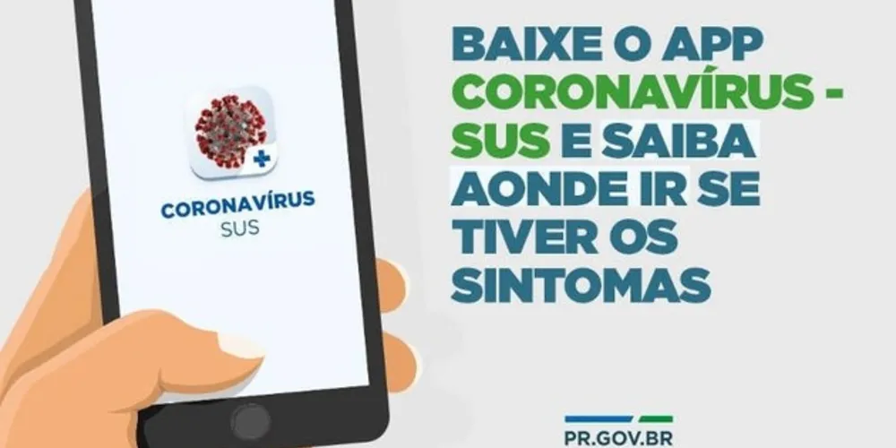 Todo o conteúdo está disponível no site www.coronavirus.pr.gov.br