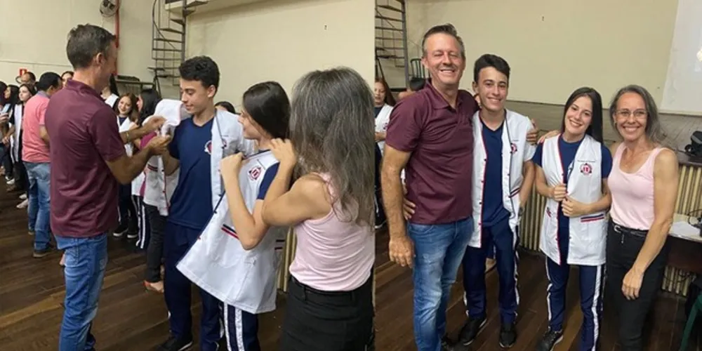 De acordo com a coordenação do curso, participação dos familiares foi de 95%