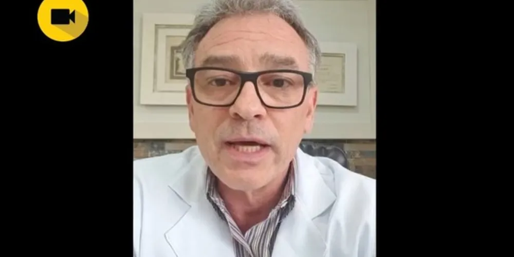 Imagem ilustrativa da imagem Após polêmica, médico de PG pede desculpas em vídeo