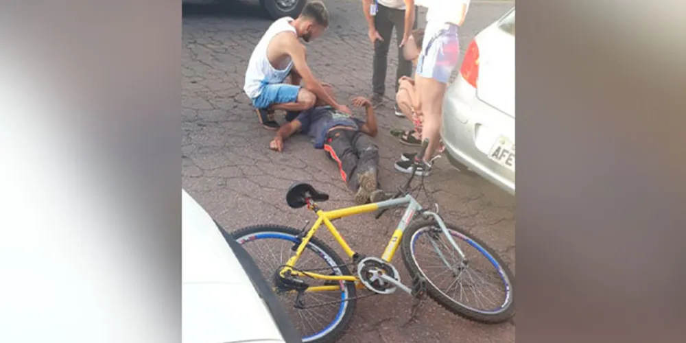 O acidente aconteceu na rua Almirante Barroso, no Núcleo Rio Verde, por volta de 17h40.