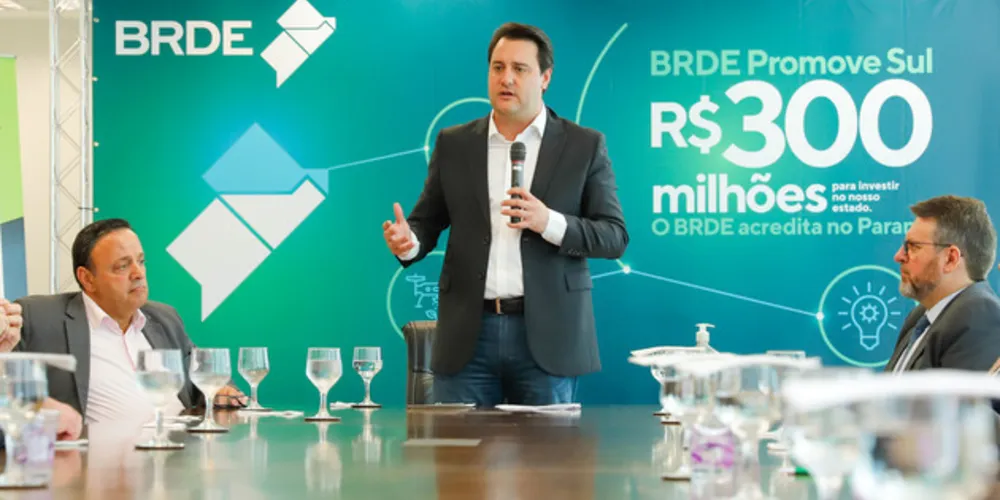 Recursos vêm de um fundo rotativo permanente do BRDE para o apoio de projetos em áreas prioritárias do Estado