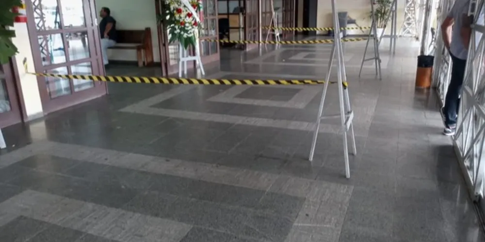 Na Capela Municipal São José há um monitoramento da situação