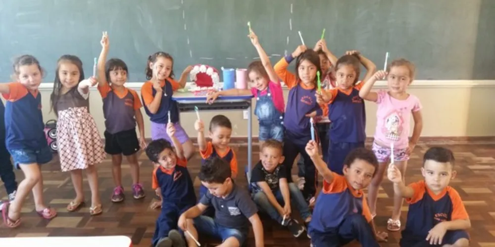 Imagem ilustrativa da imagem Alunos aprendem importância da higiene em Piraí do Sul