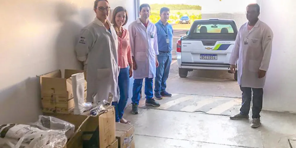 Nesta sexta, HU recebeu doações de EPIs que auxiliarão no atendimento a pacientes