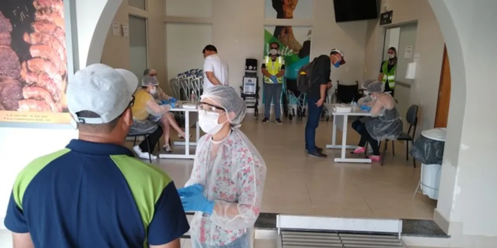 Medida foi adotada com os 15 passageiros que chegaram de Campinas