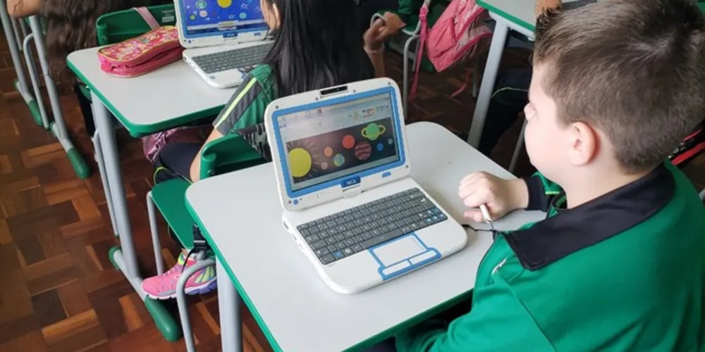 Imagem ilustrativa da imagem Sistema Solar proporciona trabalho interdisciplinar em 5º ano B