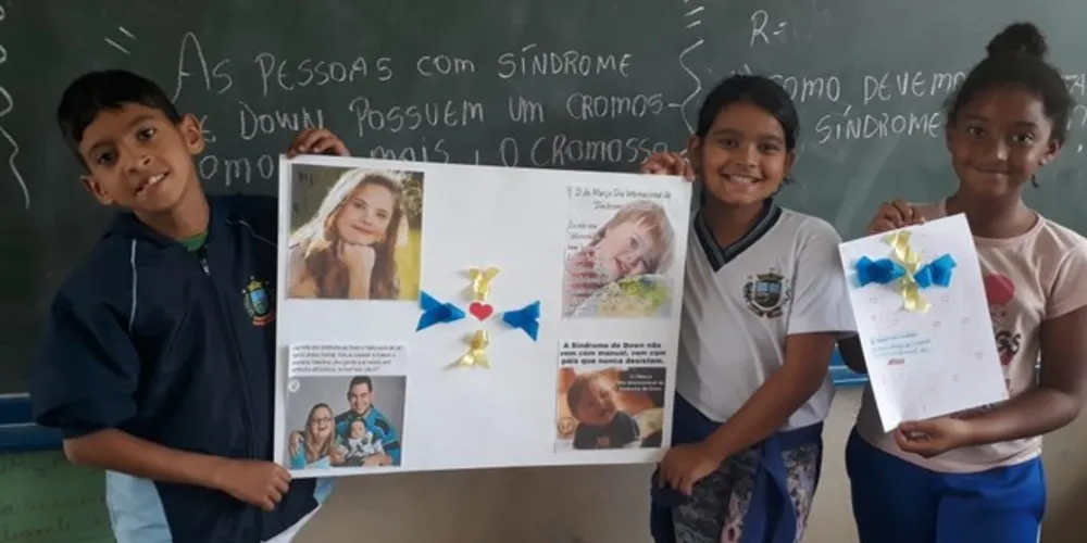 Imagem ilustrativa da imagem Dia da Síndrome de Down é destaque em turmas de Castro