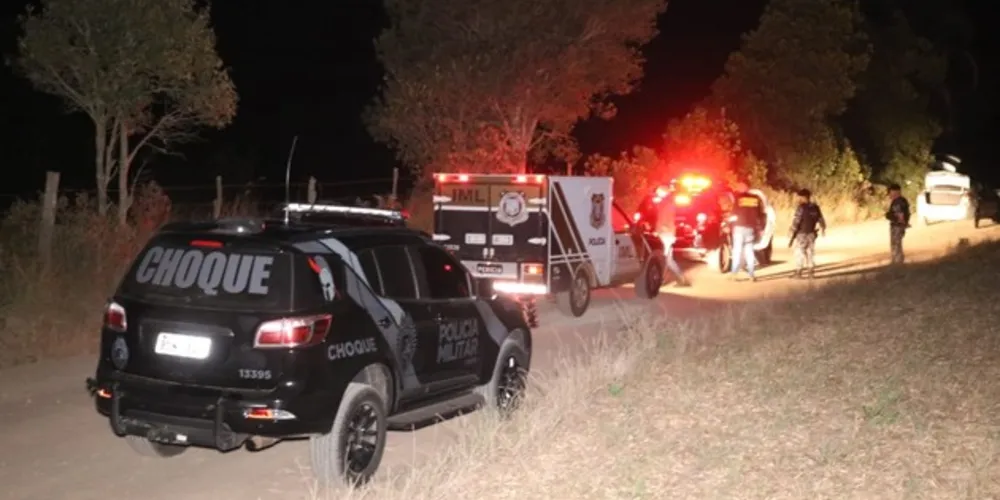 Tiroteio aconteceu em estrada secundária à BR-376 e acabou com dois mortos