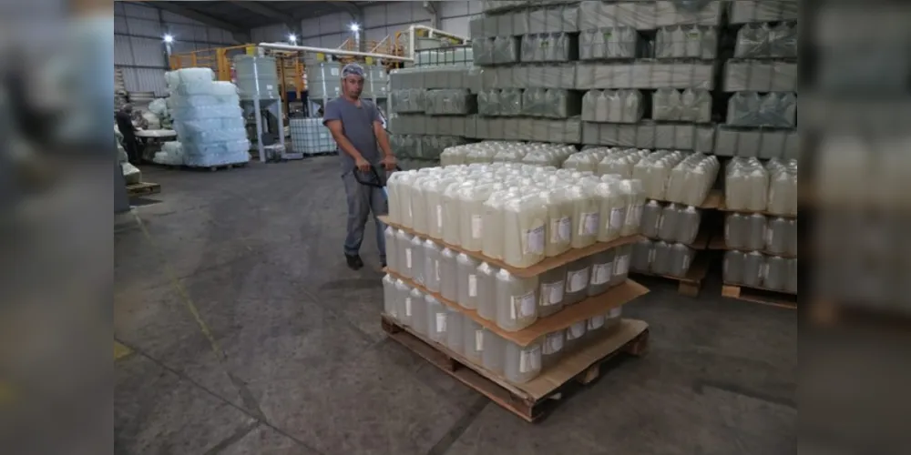 Aumento na produção na indústria química é de 300%