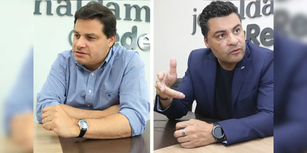 Marcelo e Sandro pedem mais leitos para Ponta Grossa