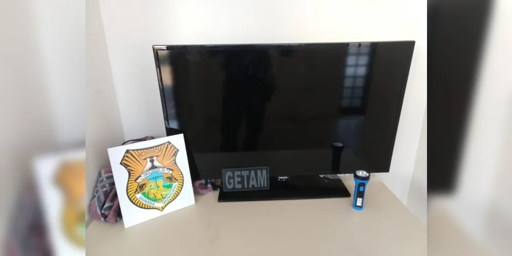 Imagem ilustrativa da imagem Em PG, Guarda prende procurado da Justiça 'carregando' TV