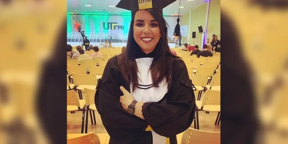 Andressa se formou em Ciência da Computação na própria UTFPR recentemente; 