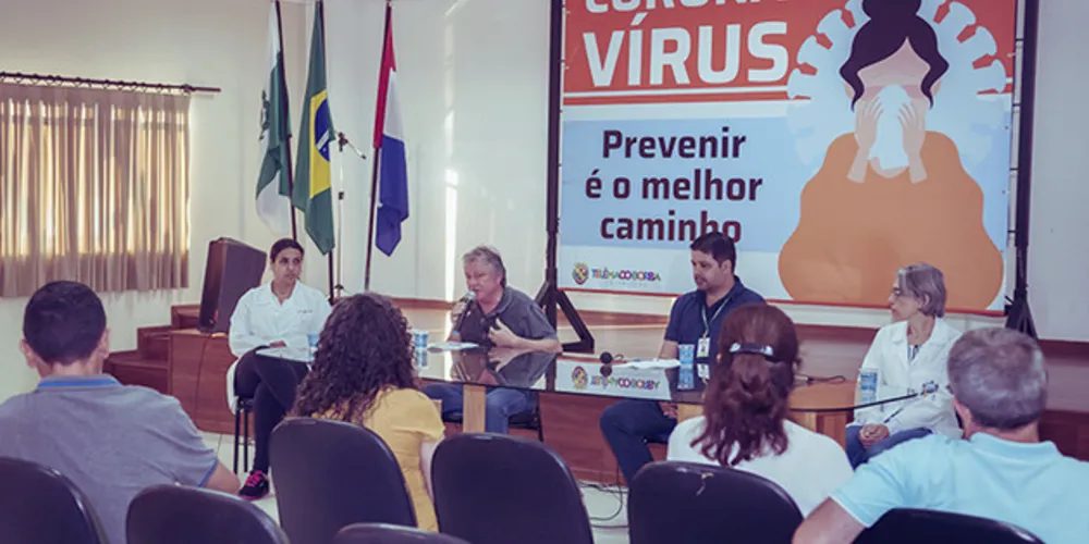 Prefeitura organizou coletiva de imprensa para anunciar segundo caso confirmado