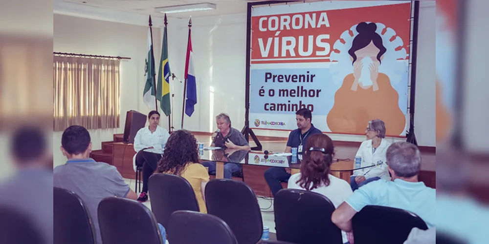 Prefeitura organizou coletiva de imprensa para anunciar segundo caso confirmado