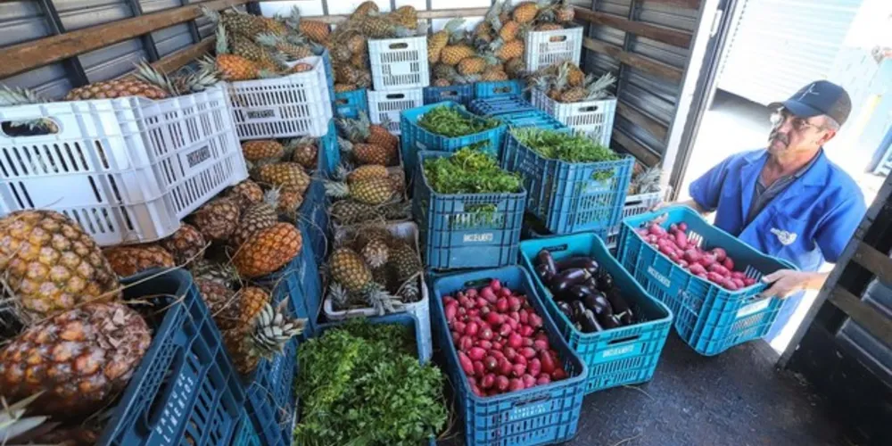 Compras do Estado de produtos da agricultura familiar foi ampliada.